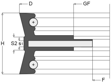 PISTON SEALS PDE