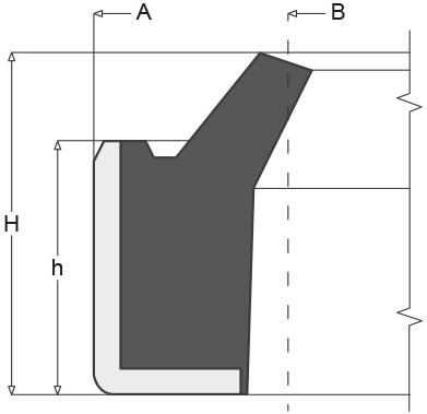 RASCHIATORE ESTERNO METALLO RM